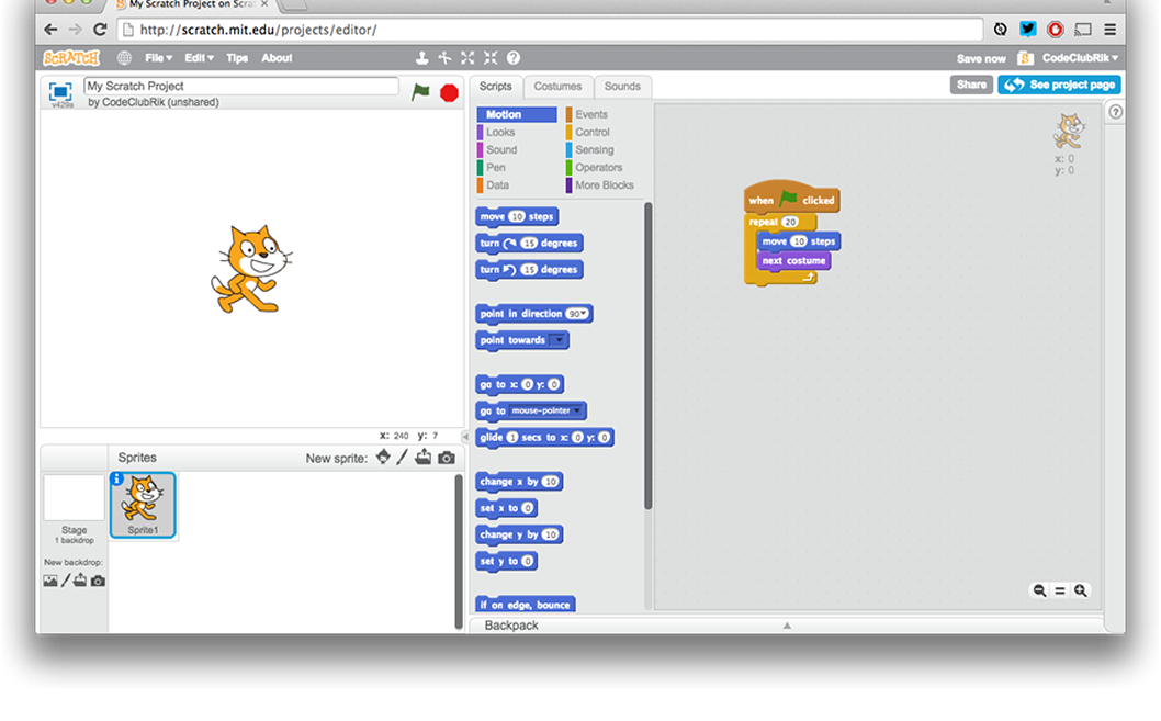 scratch editor