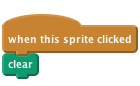     when this sprite clicked
    clear